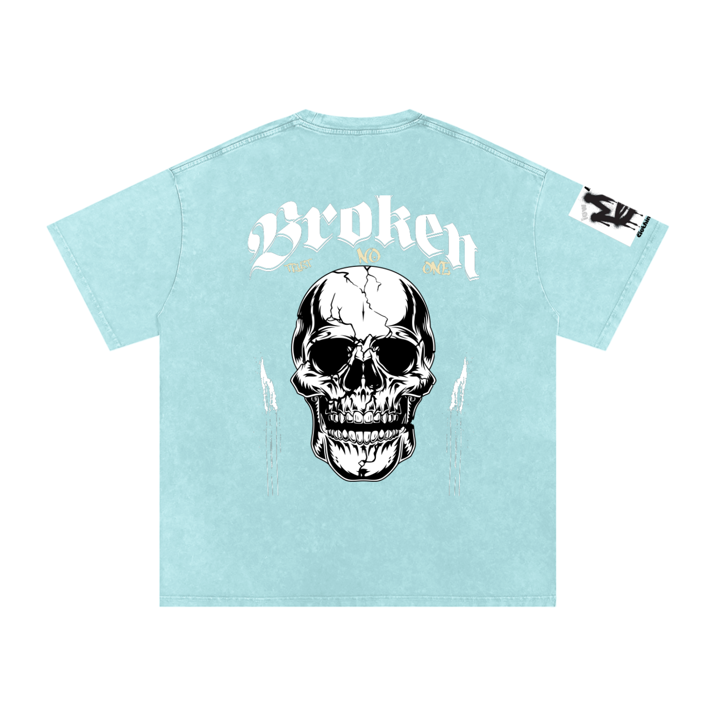 Snow Washed Oversized graphic T-Shirt