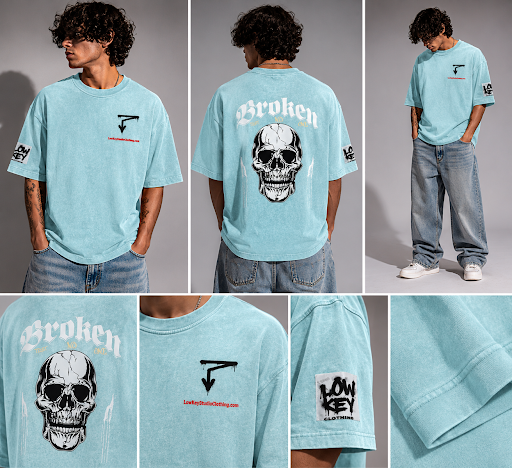 Snow Washed Oversized graphic T-Shirt